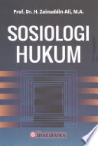 Sosiologi Hukum